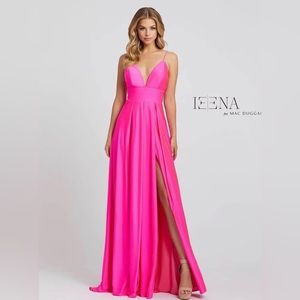 Electric pink leena for Mac Duggal size 0 (xs)